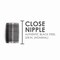 Ace Trading - Nipple STZ Industries 3/8 in. MIP each X 3/8 in. D MIP Black Steel Close Nipple 308UP38XCL - alternate 4